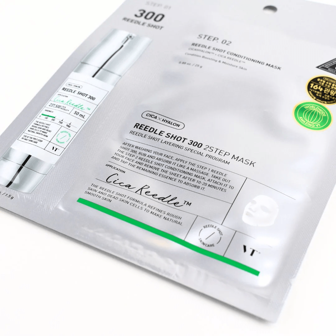 Mild Reedle Shot 300 2 - Step Mask, 1 bucata - WowSkin Romania