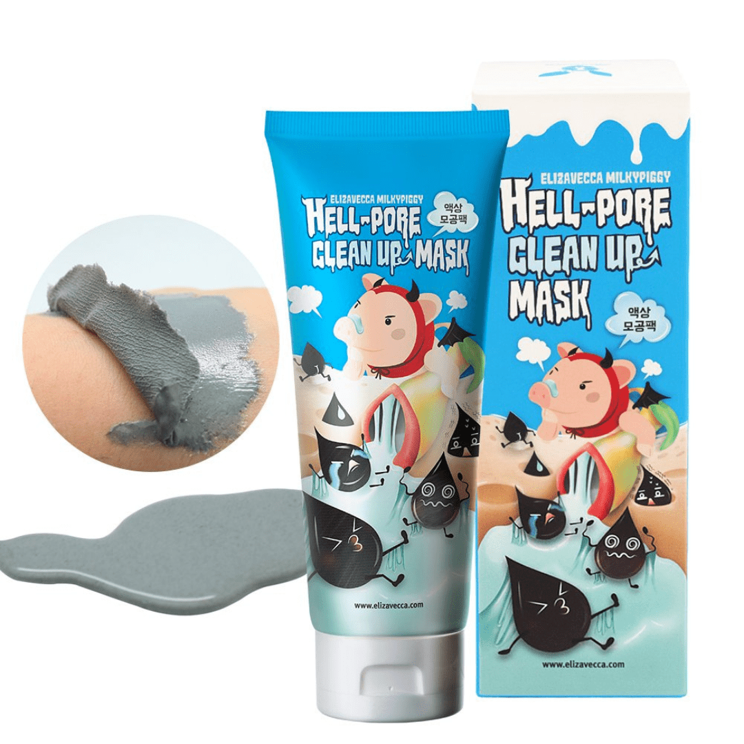 Milky Piggy Hell - Pore Clean Up Mask, 100ml - WowSkin Romania