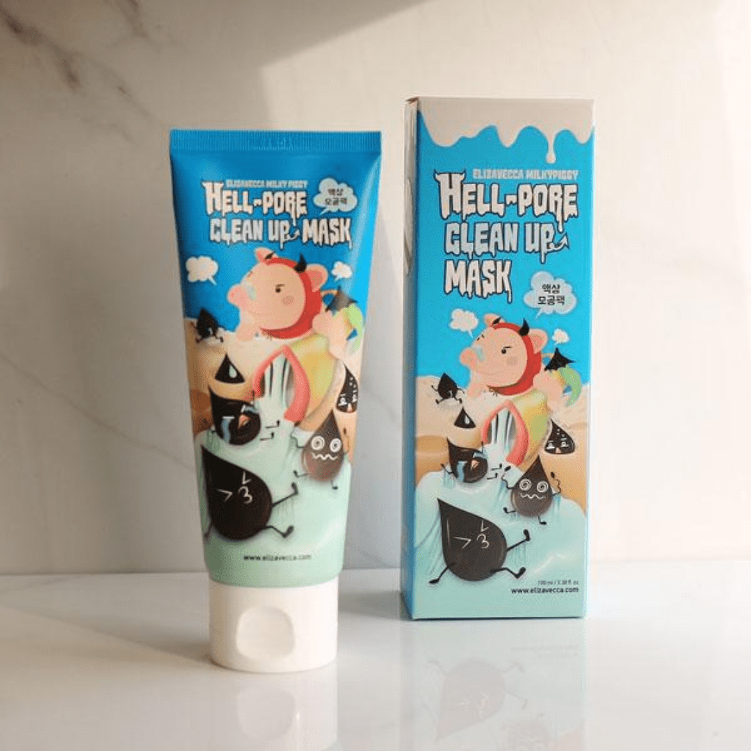 Milky Piggy Hell - Pore Clean Up Mask, 100ml - WowSkin Romania