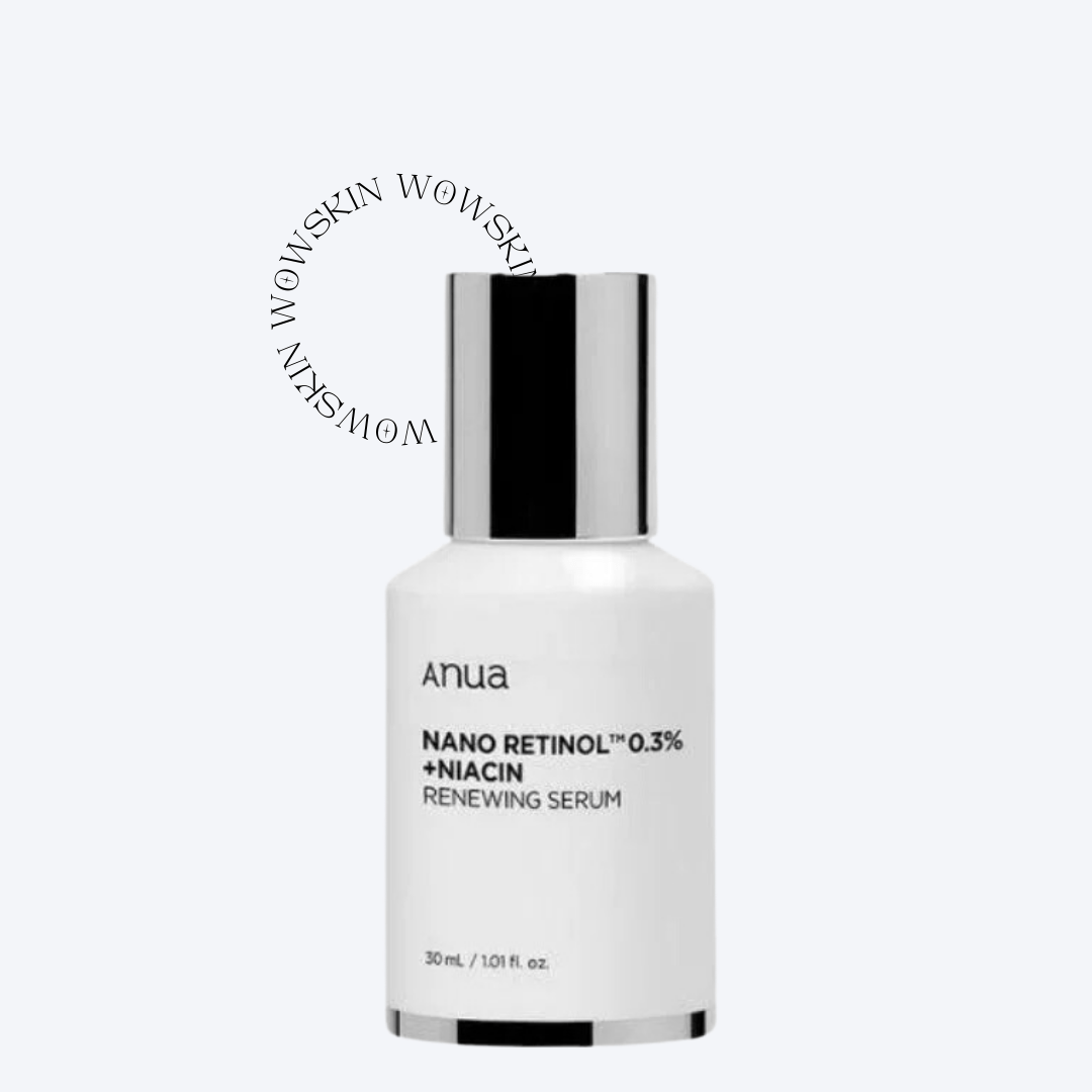Anua Nano Retinol Serum 0.3% + Niacinamide estompează ridurile și petele pigmentare vizibil. Ser coreean anti-aging ideal pentru ten matur și cu imperfecțiuni.