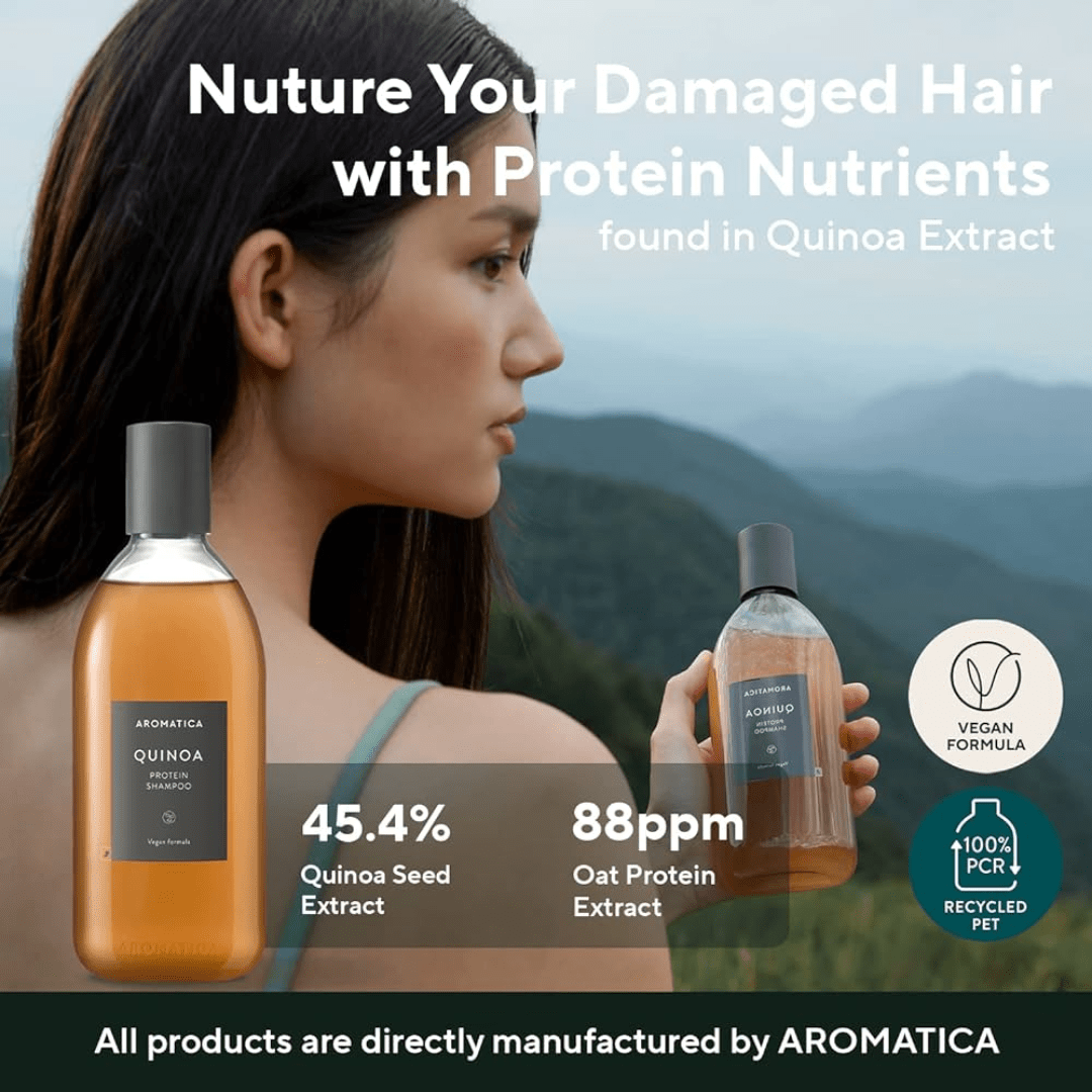 Quinoa Protein Shampoo - WowSkin Romania
