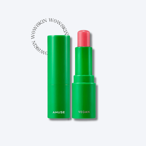 Vegan Green Lip Balm - 02 Rose