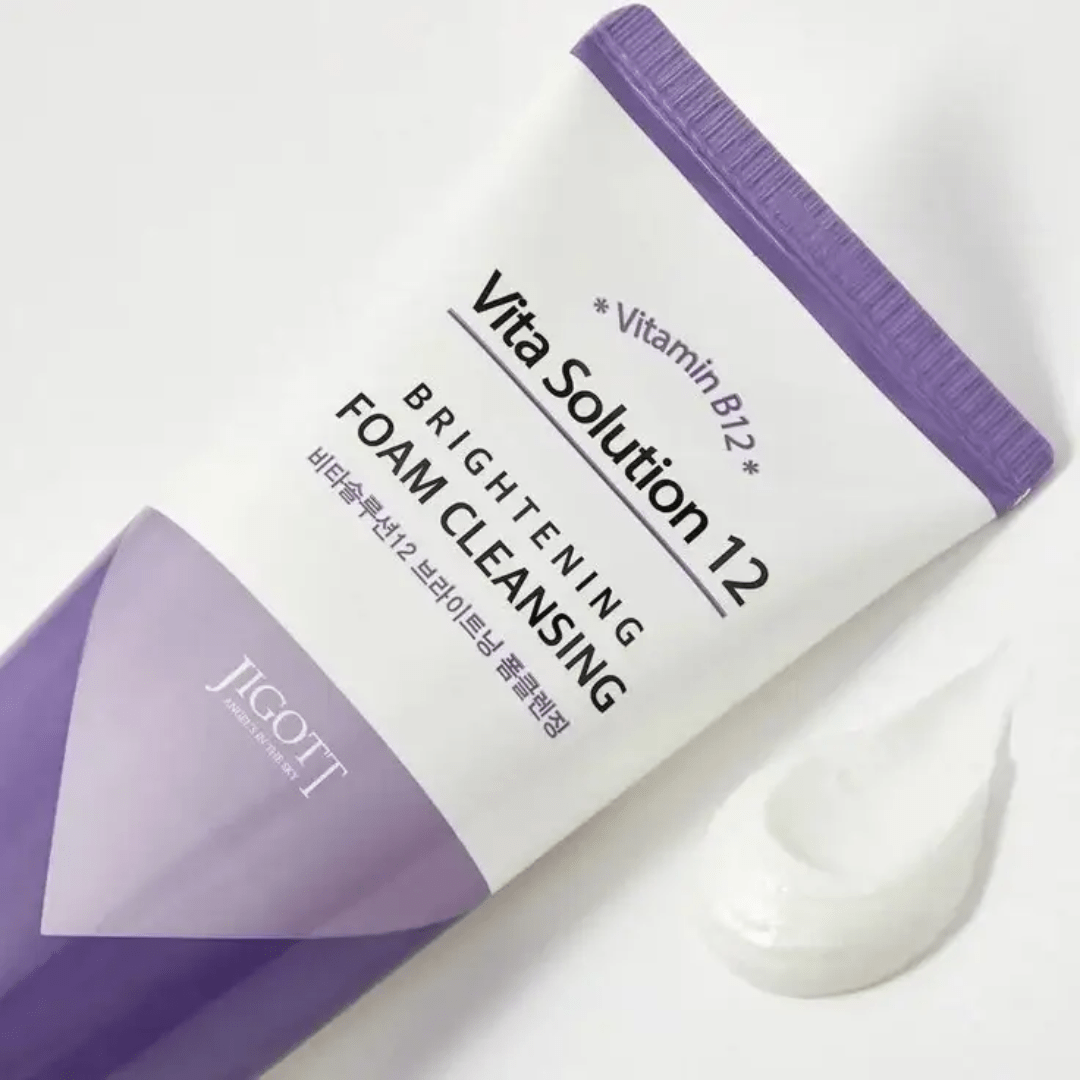 Vita Solution 12 Brightening Foam Cleansing, 180 ml - WowSkin Romania