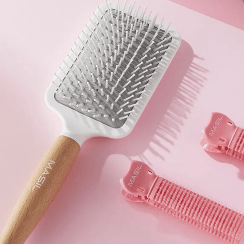 Wooden Paddle Brush