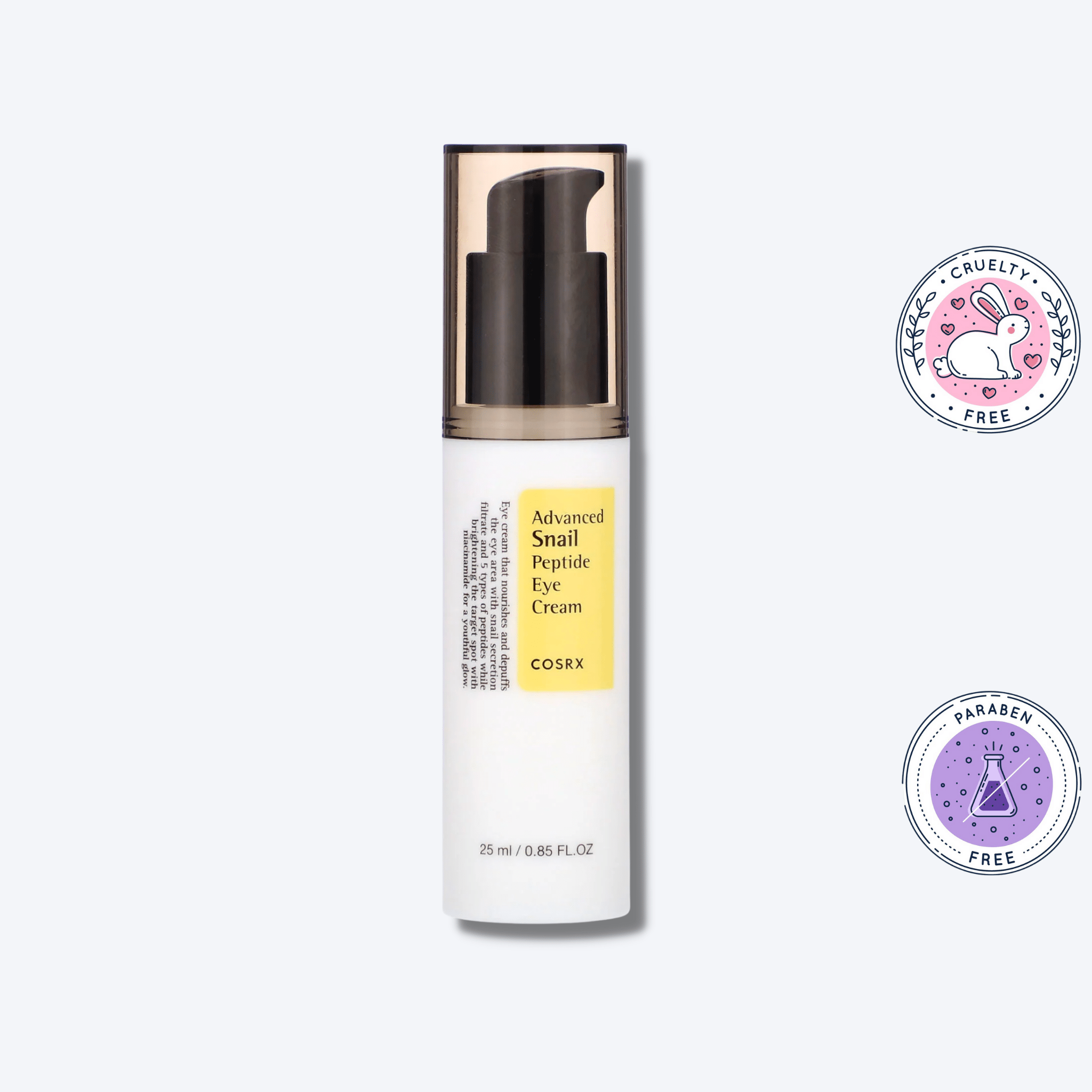 Formulat cu mucină de melc 72%, această cremă de ochi oferă fermitate, hidratare și regenerare profundă. Perfectă pentru zona delicată din jurul ochilor. wowskin.ro