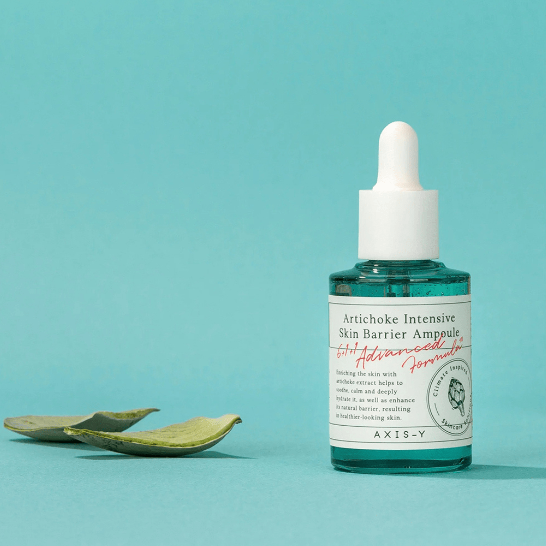 Ser tratament cu efect calmant și antioxidant – AXIS-Y Skin Barrier Ampoule. Ideal pentru refacerea barierei cutanate și prevenirea pierderii de hidratare.