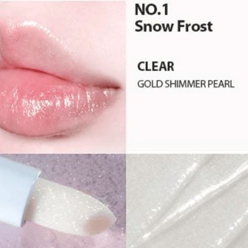 Glacier Vegan Lip Balm - No.1 Snow Frost