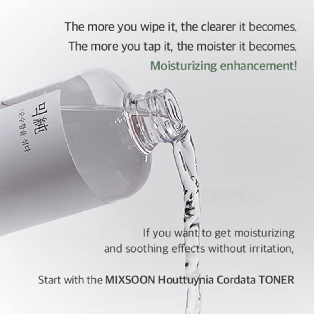 Heartleaf Toner Experimentați puterea calmantă a naturii cu Mixsoon Heartleaf Toner. Acest tonic de 150ml curăță delicat și echilibrează pielea, lăsând-o netedă și pregătită pentru pasul următor în rutina de îngrijire. Ideal pentru utilizare zilnică, tonerul nostru cu "heartleaf" este un must-have pentru cei care caută un produs eficient și delicat cu pielea.