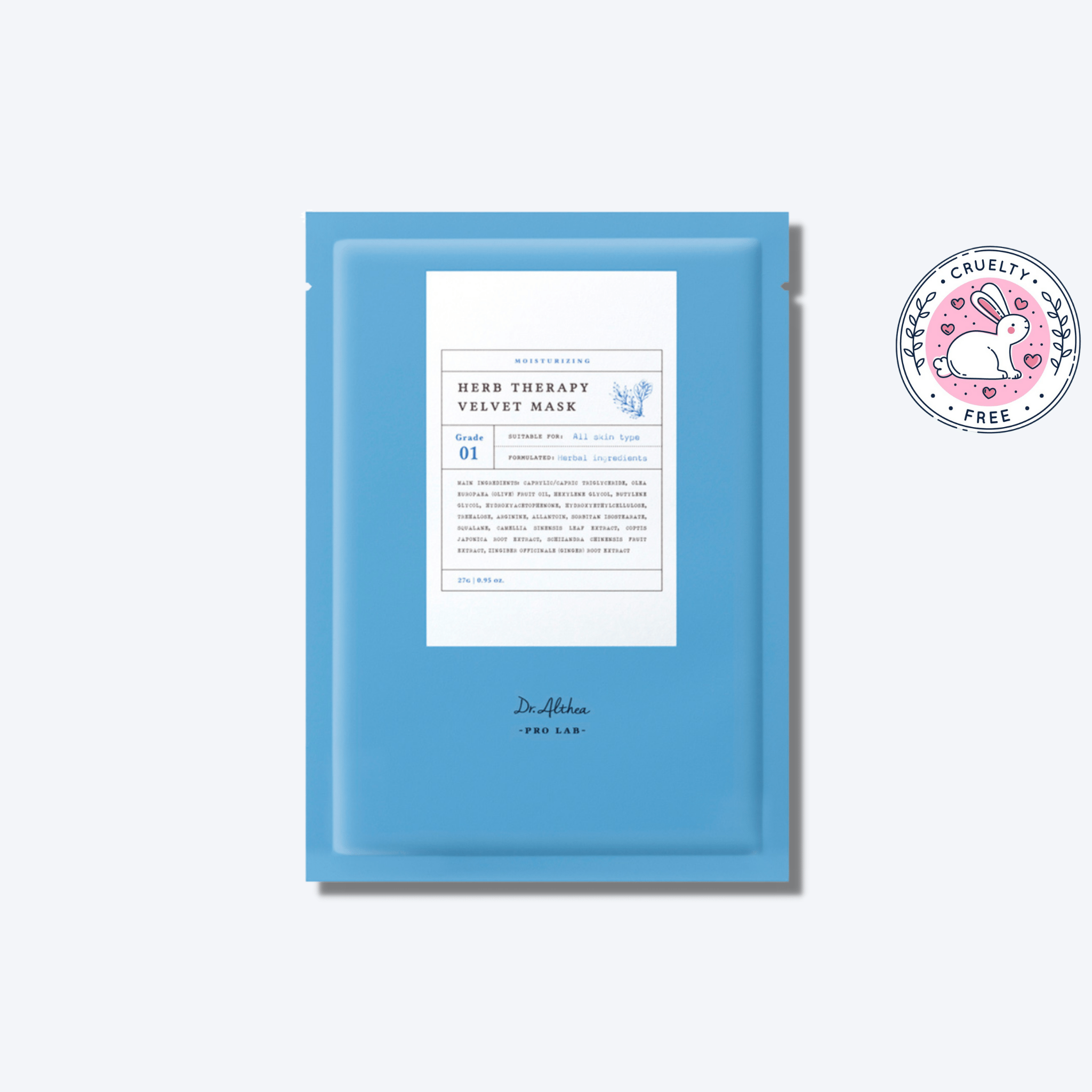 Calmează instant pielea iritată cu Dr. Althea Herb Therapy Velvet Mask! Masca cu Centella Asiatica și mușețel reduce roșeața și hidratează profund. Disponibilă pe wowskin.ro. 