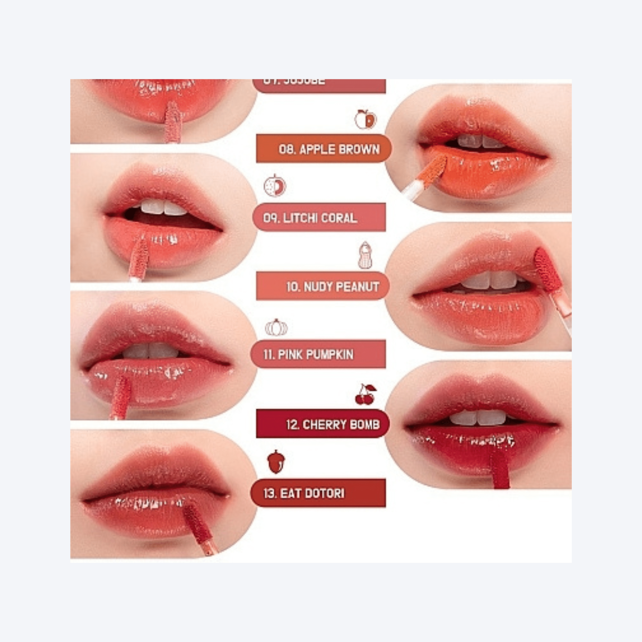 Juicy Lasting Tint 13 Eat Dotori - WowSkin Romania