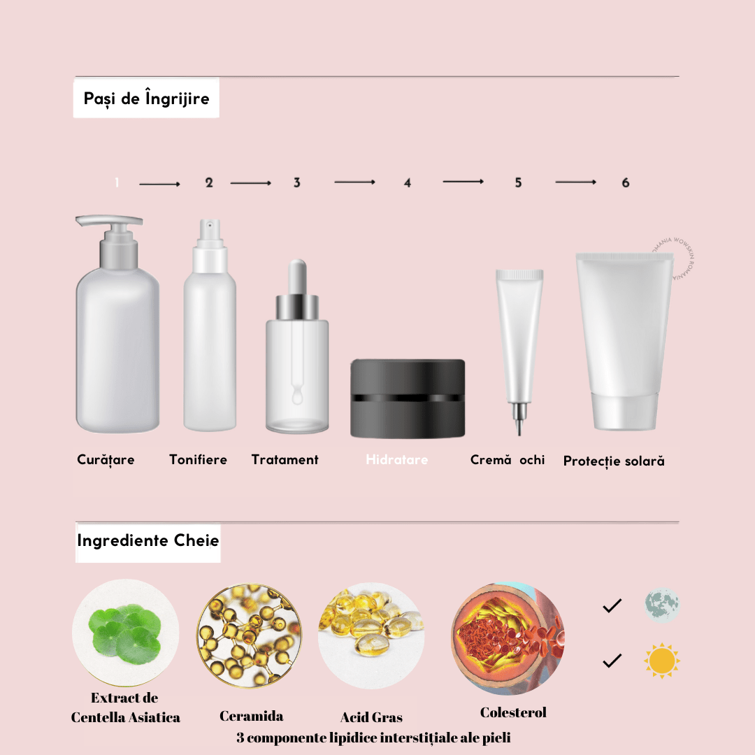 Madagascar Centella Soothing Cream - WowSkin Romania