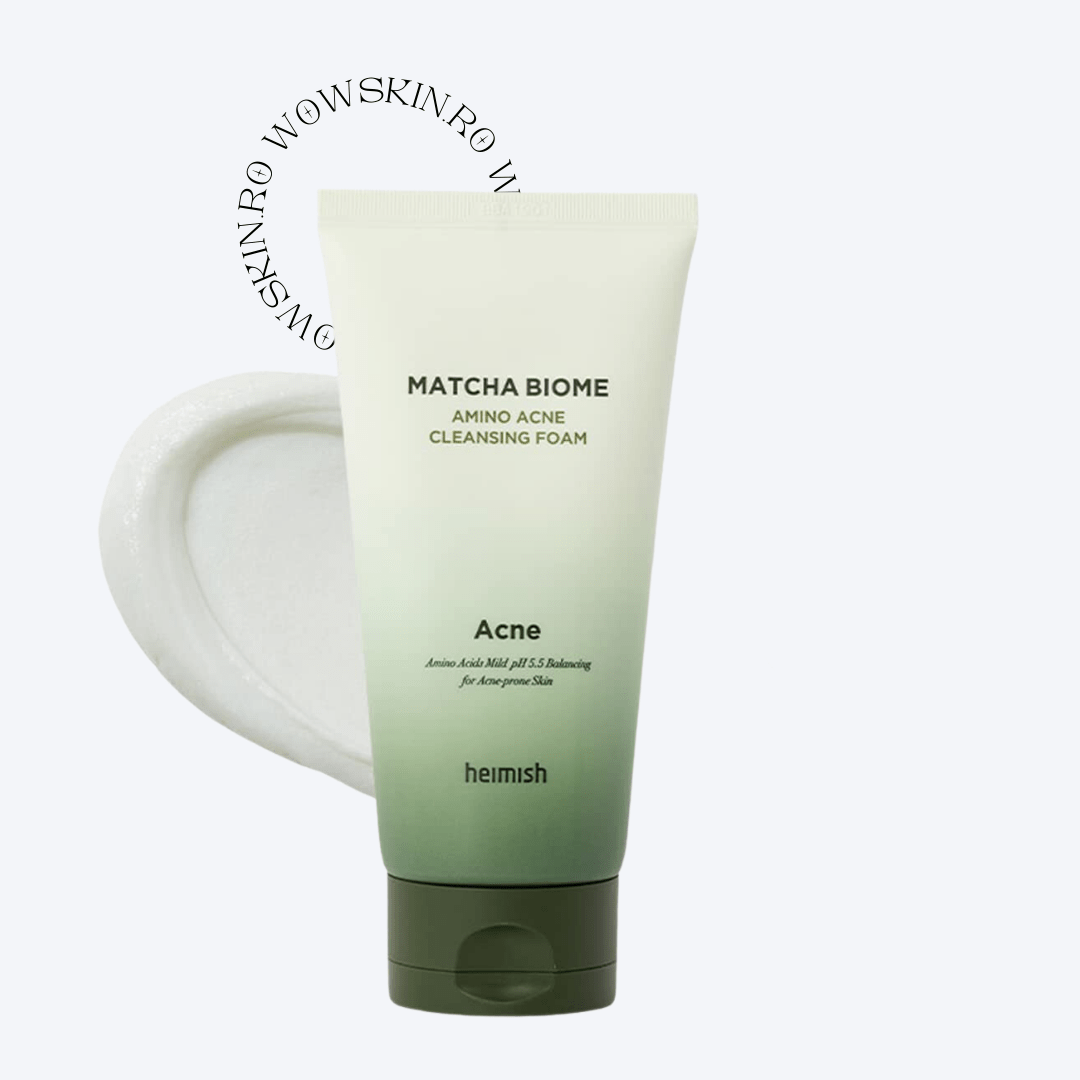 Matcha Biome Amino Acne Cleansing Foam - WowSkin Romania
