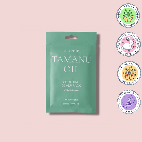 Cold Press Tamanu Oil Soothing Scalp Pack