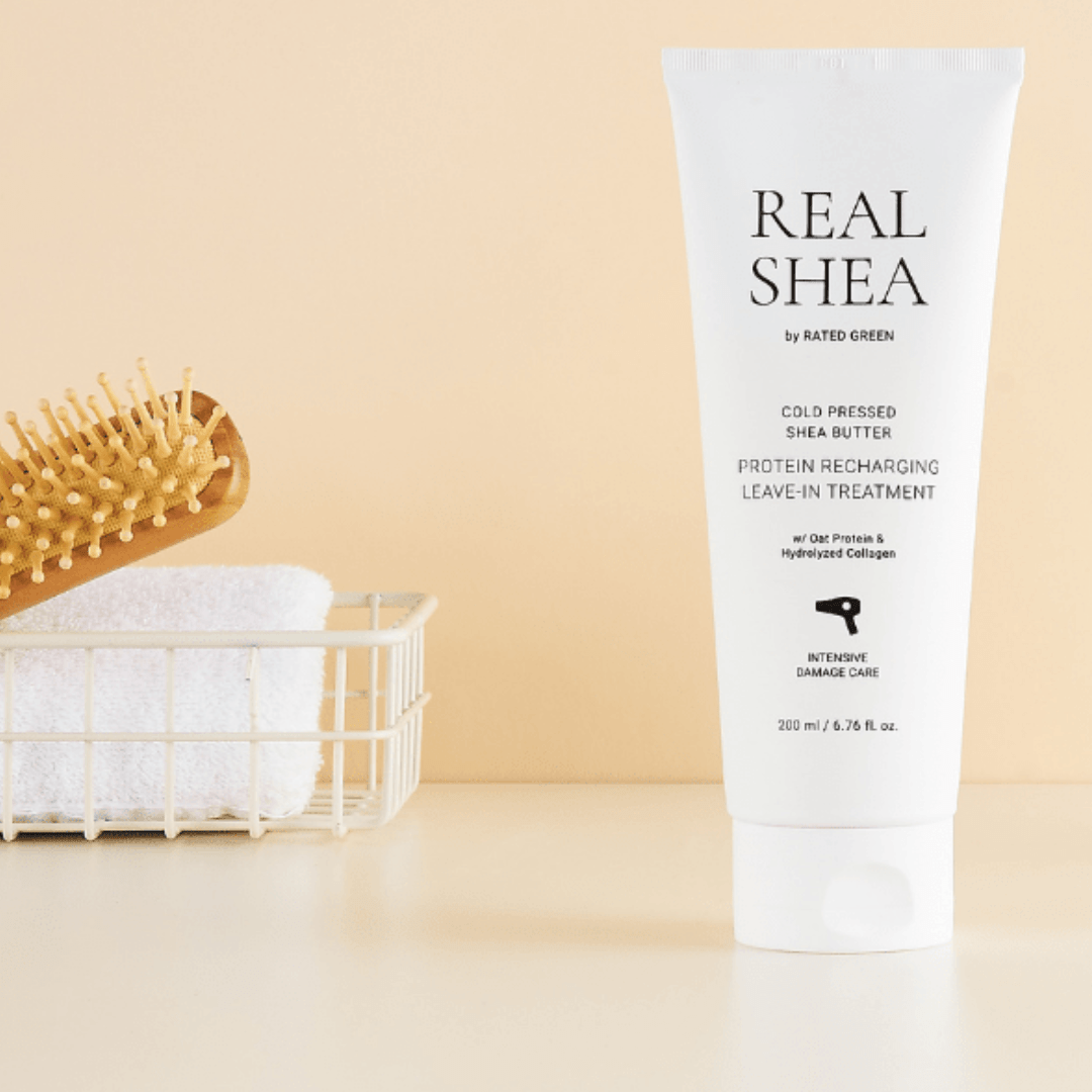 Set de sampon si tratament cu unt de shea, Real Shea Kit - WowSkin Romania