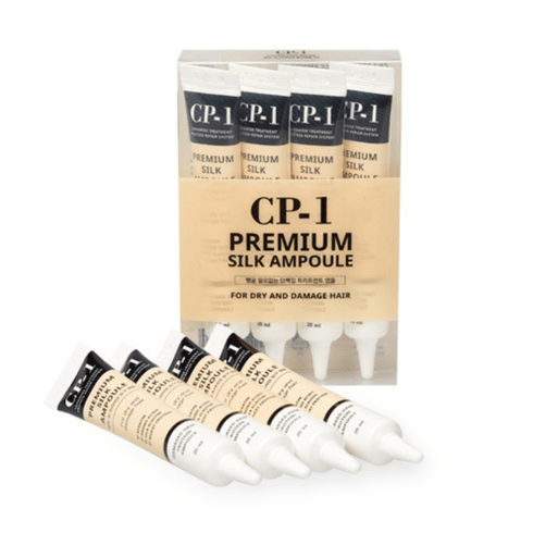 SET Hair Serum SILK PROTEINS CP-1 Premium Silk Ampoule 4 bucati